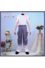 2XXT Cosplay Vtuber Seraph Dazzlegarden VOLTACTION x 3SKM Fusion Live IMPACT Cosplay Costume